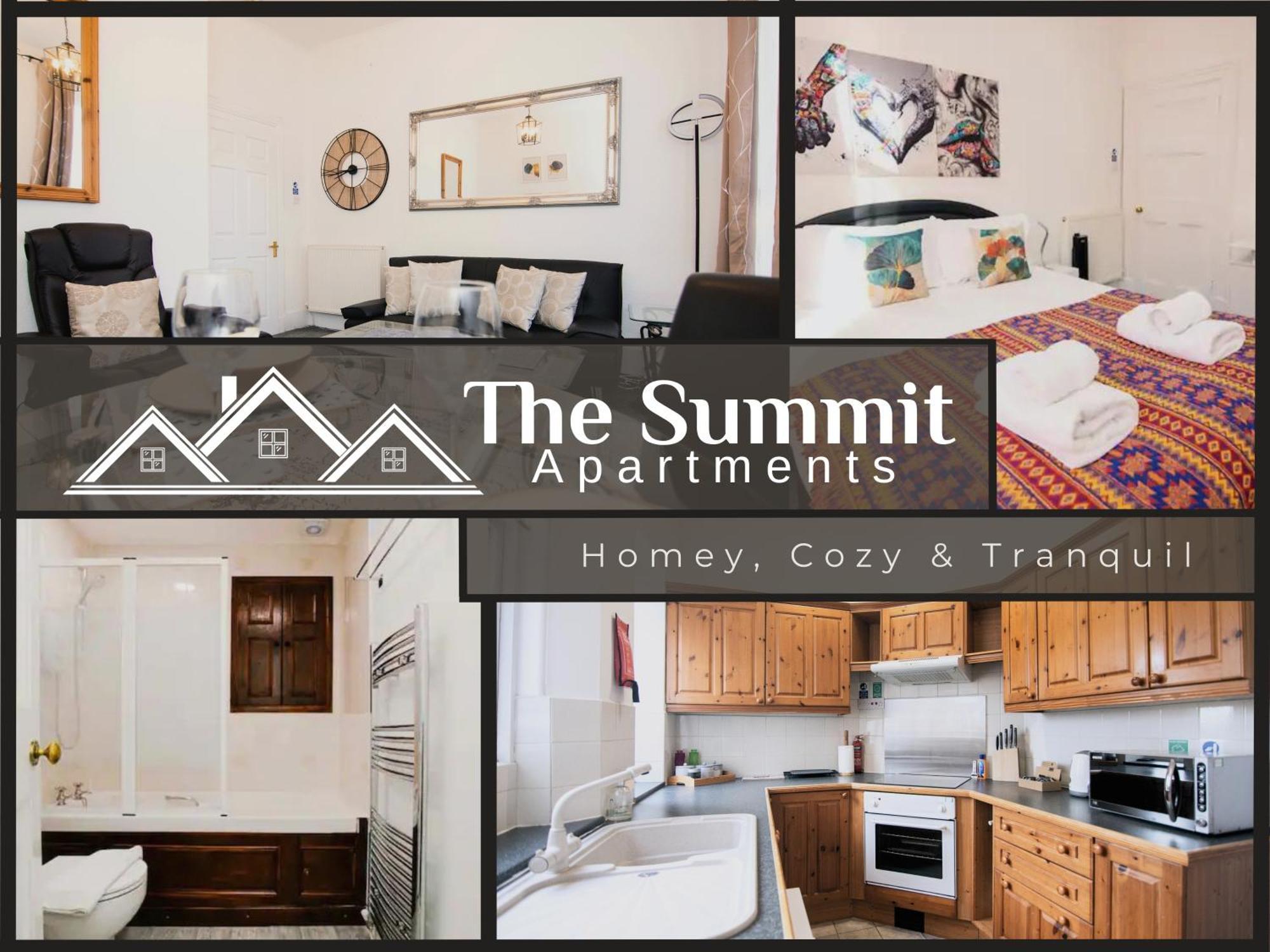 The Summit West End- Elegant Apartment With Free Parking In Prime Location Aberdeen Exterior photo